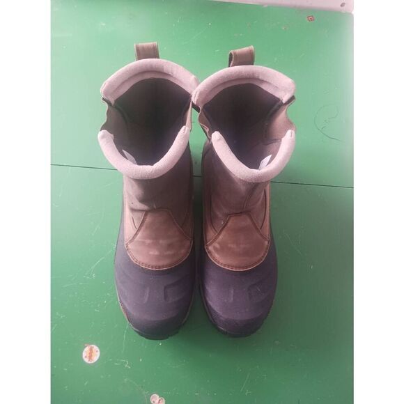 Men's The North face chikat III  pull on size 12 midpack brown Bombay orange - Picture 3 of 6